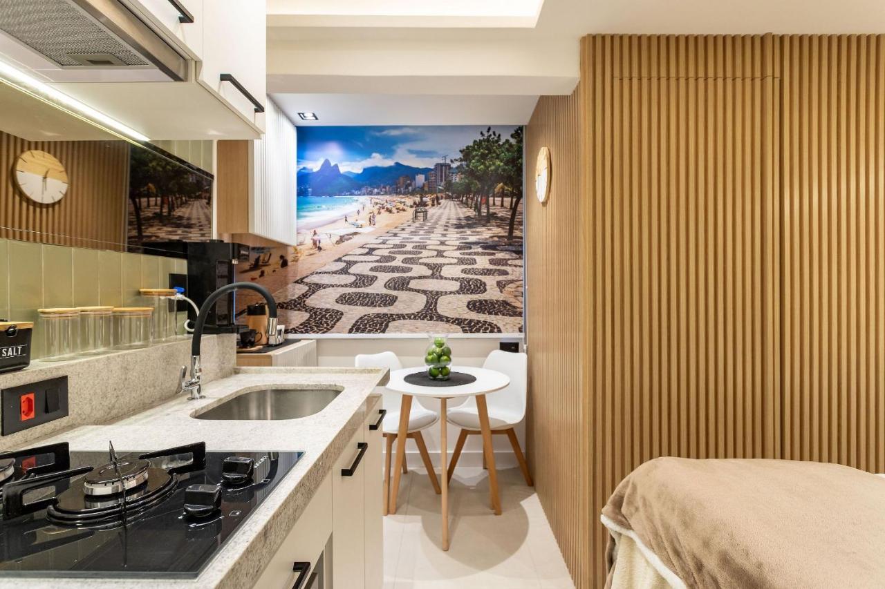 Premium Maravilhoso Estudio Sofisticado E Completo Em Ipanema Rio de Janeiro Bagian luar foto