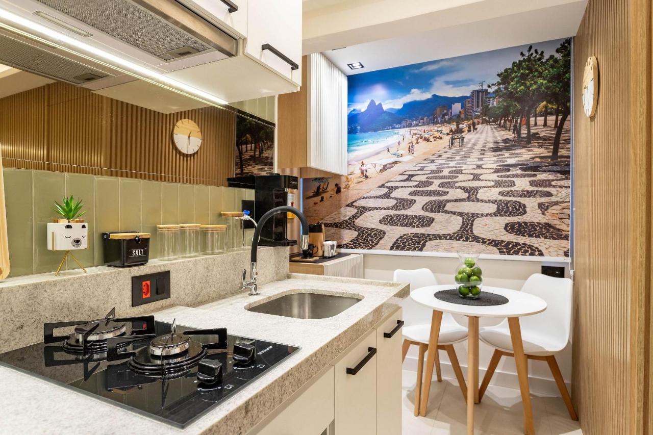 Premium Maravilhoso Estudio Sofisticado E Completo Em Ipanema Rio de Janeiro Bagian luar foto